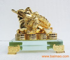 深圳招财镀金金蟾树脂工艺品 批发市场的财富选择