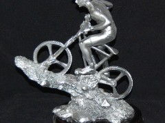 登峰之路 树脂工艺品山地车，一份满载励志情怀的礼品摆件