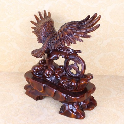 匠心铸就雄鹰魂，镇宅纳福展宏图——探秘新款树脂鹰大展宏图工艺品