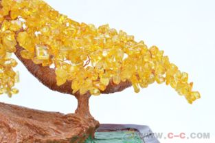 艺梵招财树树脂工艺品 融合简约现代美学的商务礼赠佳品